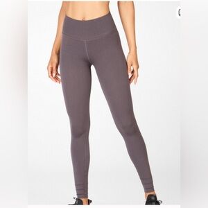Fabletics Sculpknit Eggplant High Rise Yoga Pants‎ Leggings S